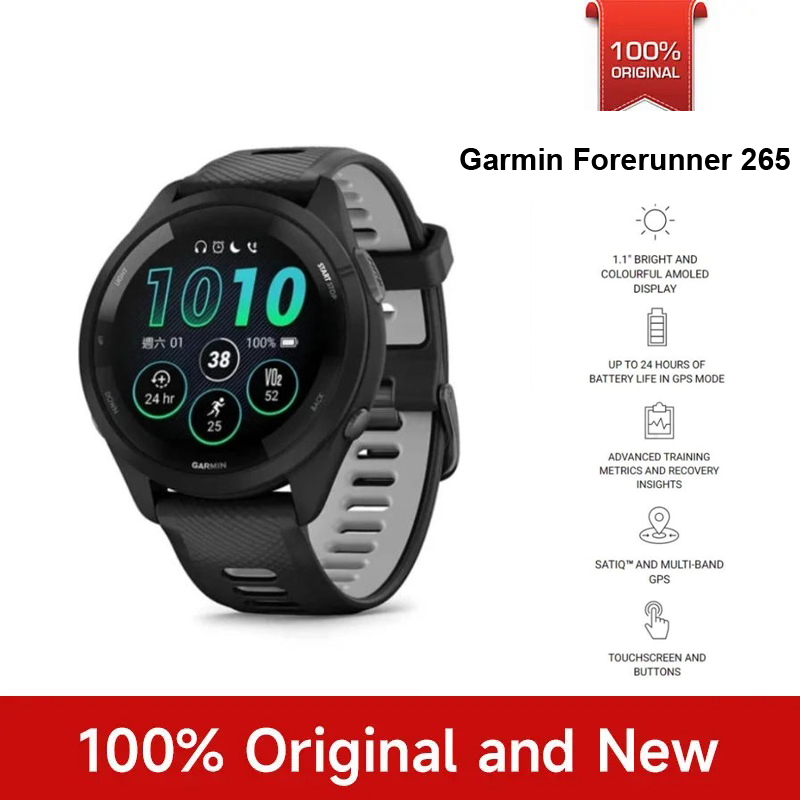 Outdoor Sport Smart Watch - Garmin Forerunner 265 Sports Watch Outdoor