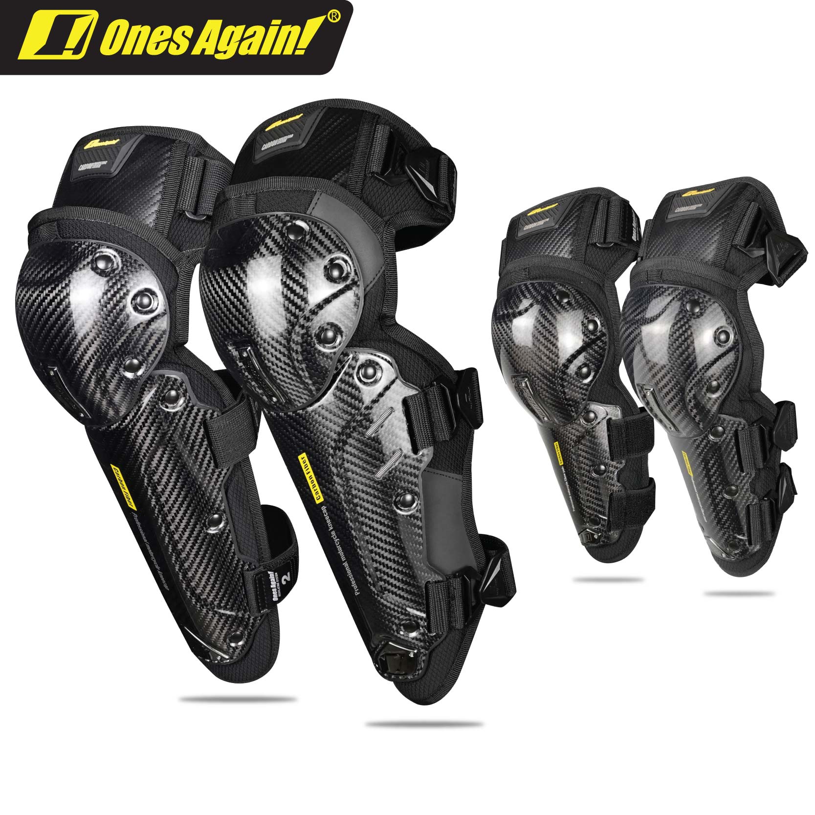 Mtb Elbow Pad - Ones again! Carbon fiber motorcycle Knee