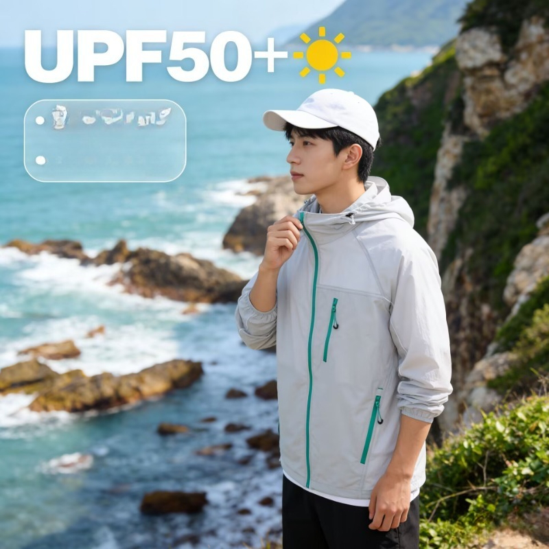Outdoor Sport Jacket Men - UPF50+ Summer Outdoor Quick Dry Sun-Protective