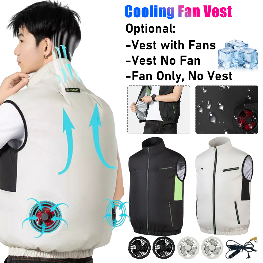 Outdoor Sport Jacket Men - 2025 Cooling Fan Vest Air Conditioner