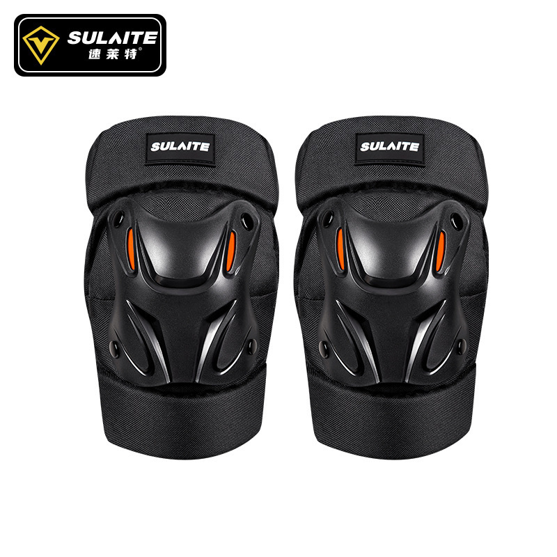 A pair of motorcycle knee pads - Mtb Elbow Pad review and price