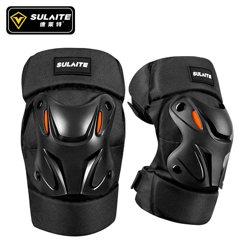 A pair of motorcycle knee pads - Mtb Elbow Pad review and price