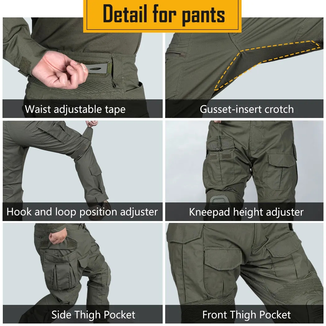 G3 Combat Pants +Pads Elastic  - Outdoor Sport Climbing Gear review and price