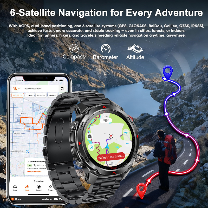 T-Rex 3 Pro Military Grade AGP - Outdoor Sport Smart Watch review and price
