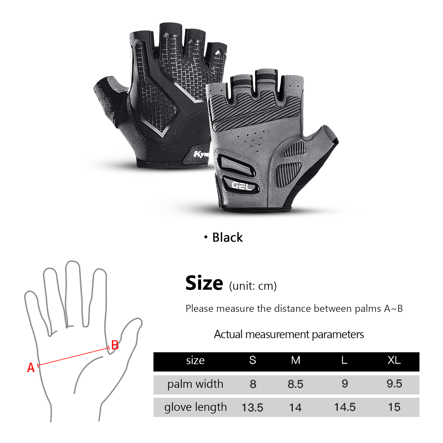 Kymc Half Finger Cycling Glove - Mtb Elbow Pad review and price