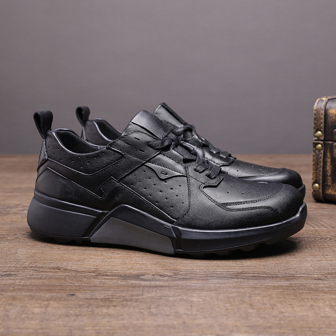 Genuine Leather Shoes Men Tren - Outdoor Sport Outfit review and price