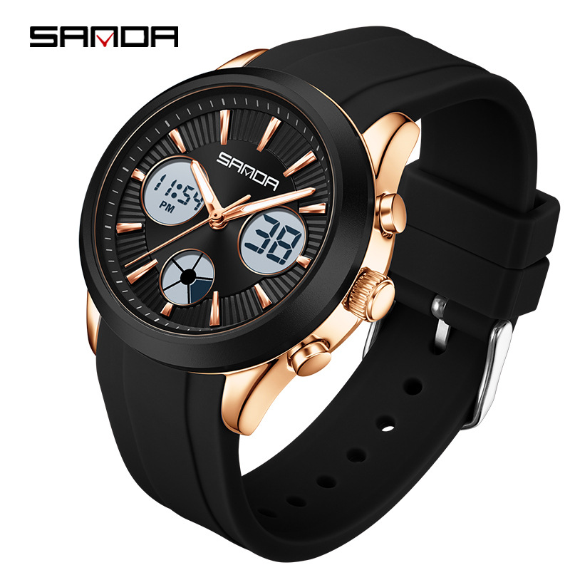 SANDA electronic watch luminou - Outdoor Sport Smart Watch review and price