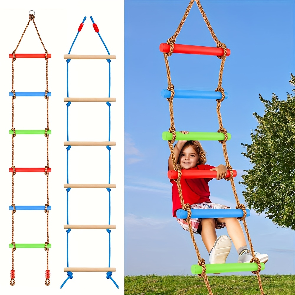 1pc Colorful Kid Climbing Ladd - Outdoor Sport Climbing Gear review and price