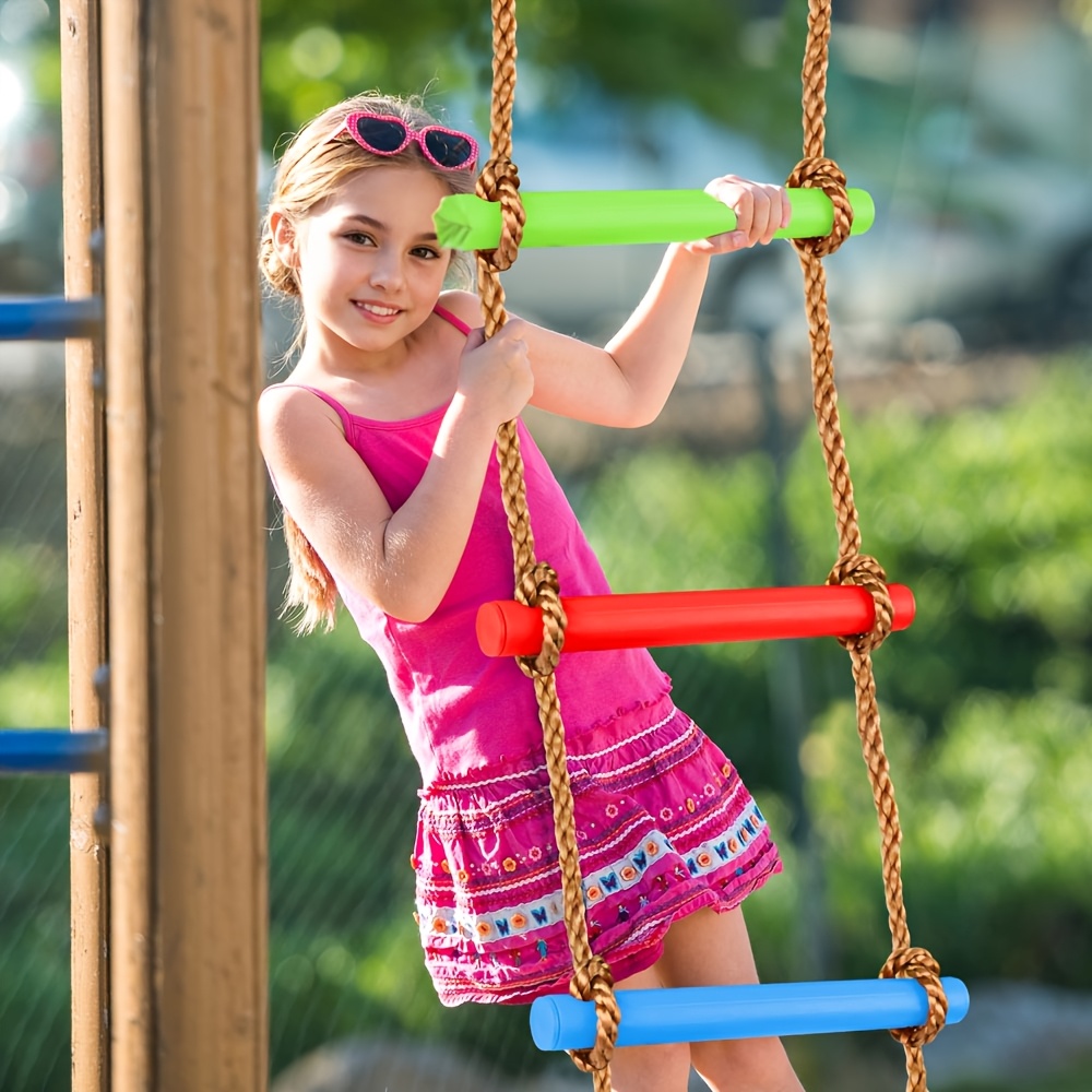 1pc Colorful Kid Climbing Ladd - Outdoor Sport Climbing Gear review and price