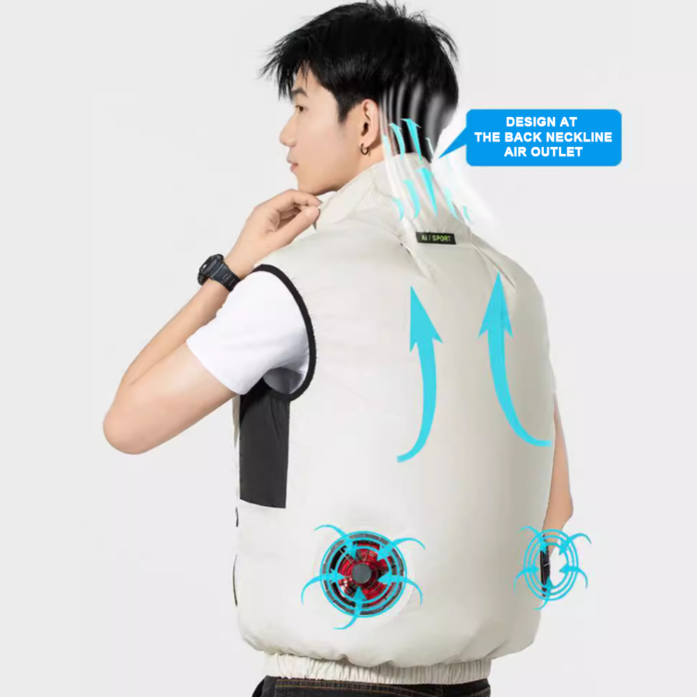 2025 Cooling Fan Vest Air Cond - Outdoor Sport Jacket Men review and price
