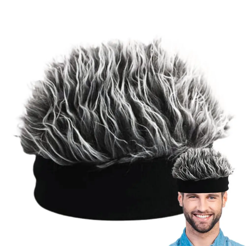 Men Womens Synthetic Wig Spike - Outdoor Sport Hat review and price